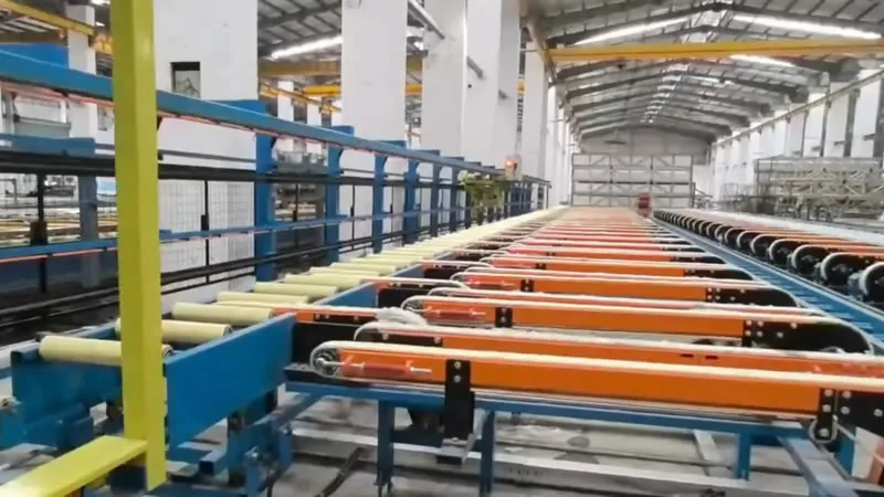 Aluminum Extrusion Puller and Handing Table for a Vietnam client